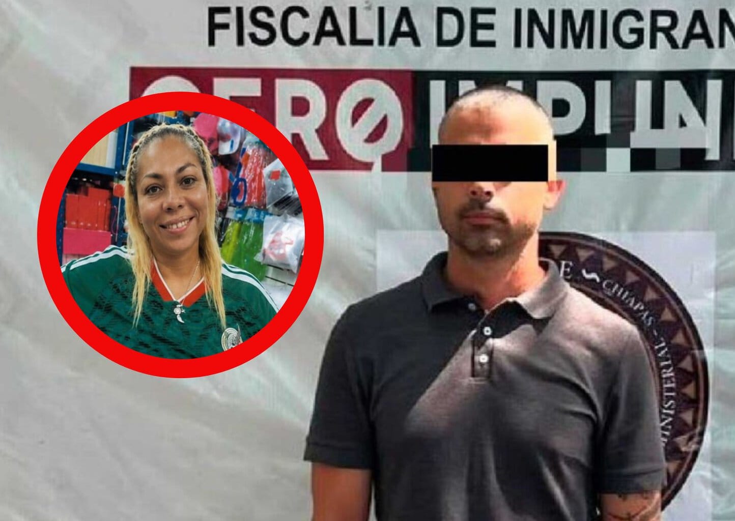 Detenido por el feminicidio de Lizbeth Bustos Vera en Cancún durante operativo en Tapachula