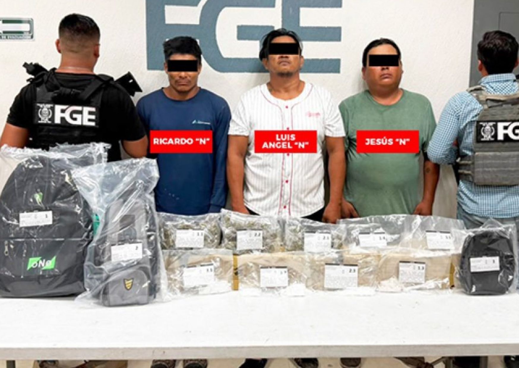 Ocho detenidos por ataques contra bares en Playa del Carmen bajo investigación de la Fiscalía de Quintana Roo