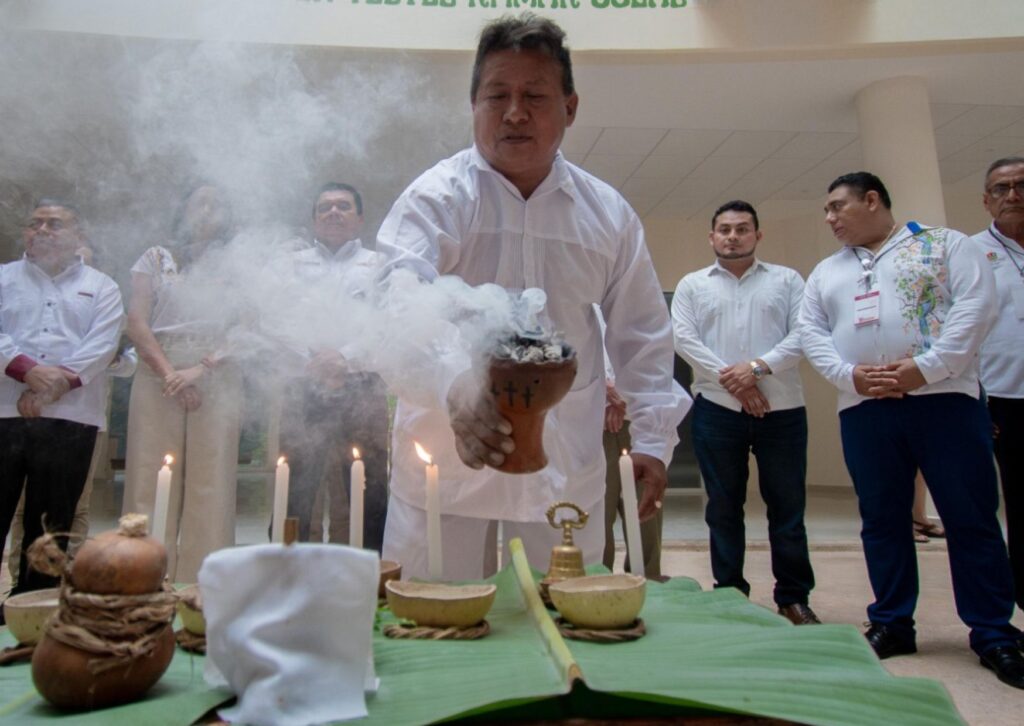 Mapa cultural de prácticas tradicionales de Quintana Roo.
