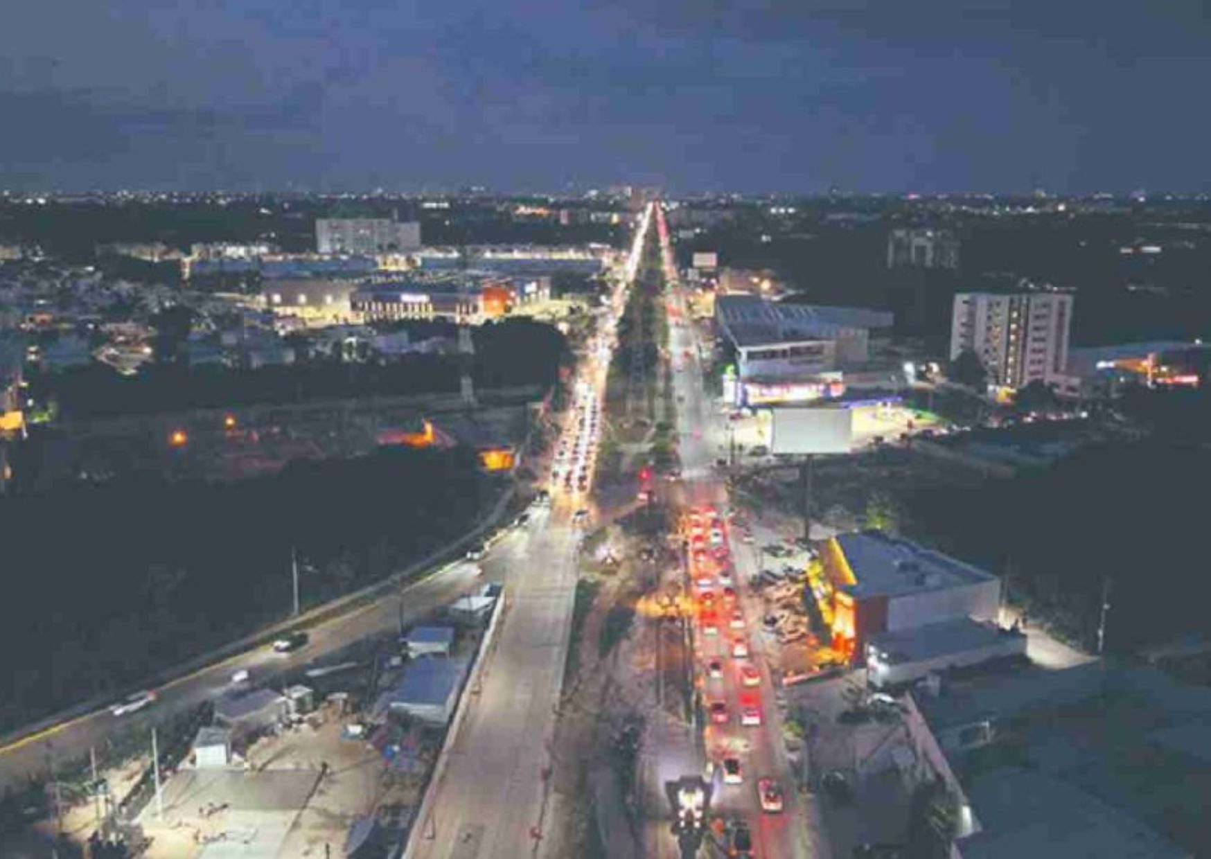 La avenida Huayacán será incorporada al nuevo Programa de Desarrollo Urbano de Cancún.