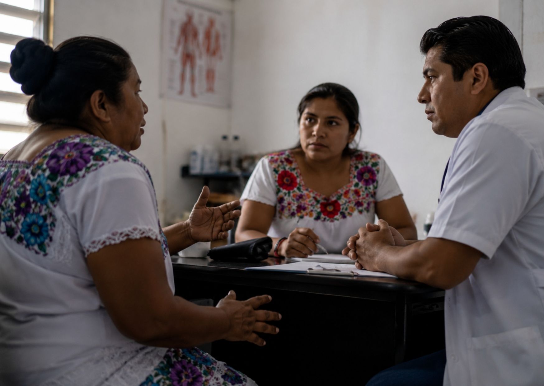 La interpretación médica acompaña al paciente desde la consulta hasta la entrega del tratamiento.
