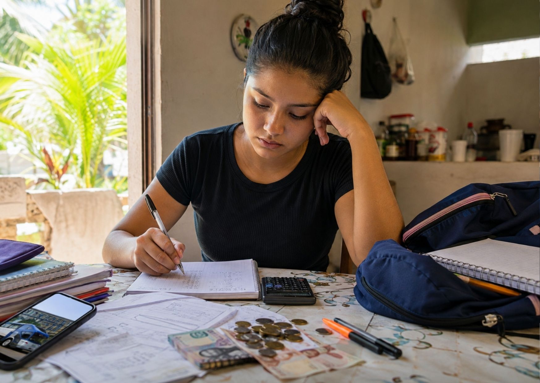 Regresar a estudiar implica gastos de exámenes, transporte, materiales y conectividad.