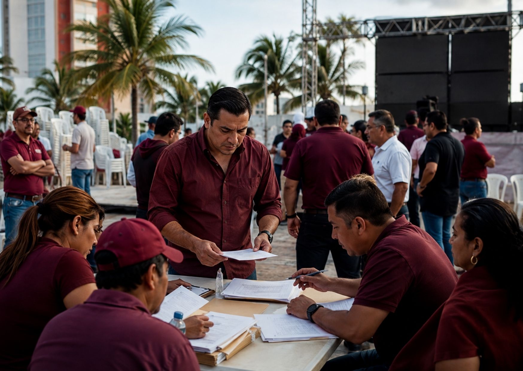Morena cerró en Cancún sus asambleas informativas por los once municipios.