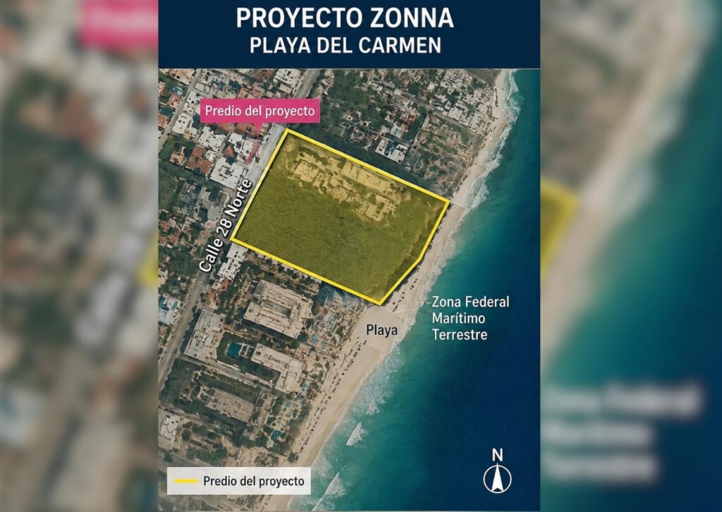 El proyecto ambiental identifica un hotel y siete torres condominales.