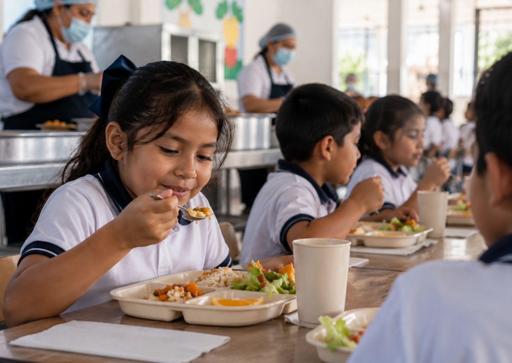 Qué necesita una escuela para recibir desayunos