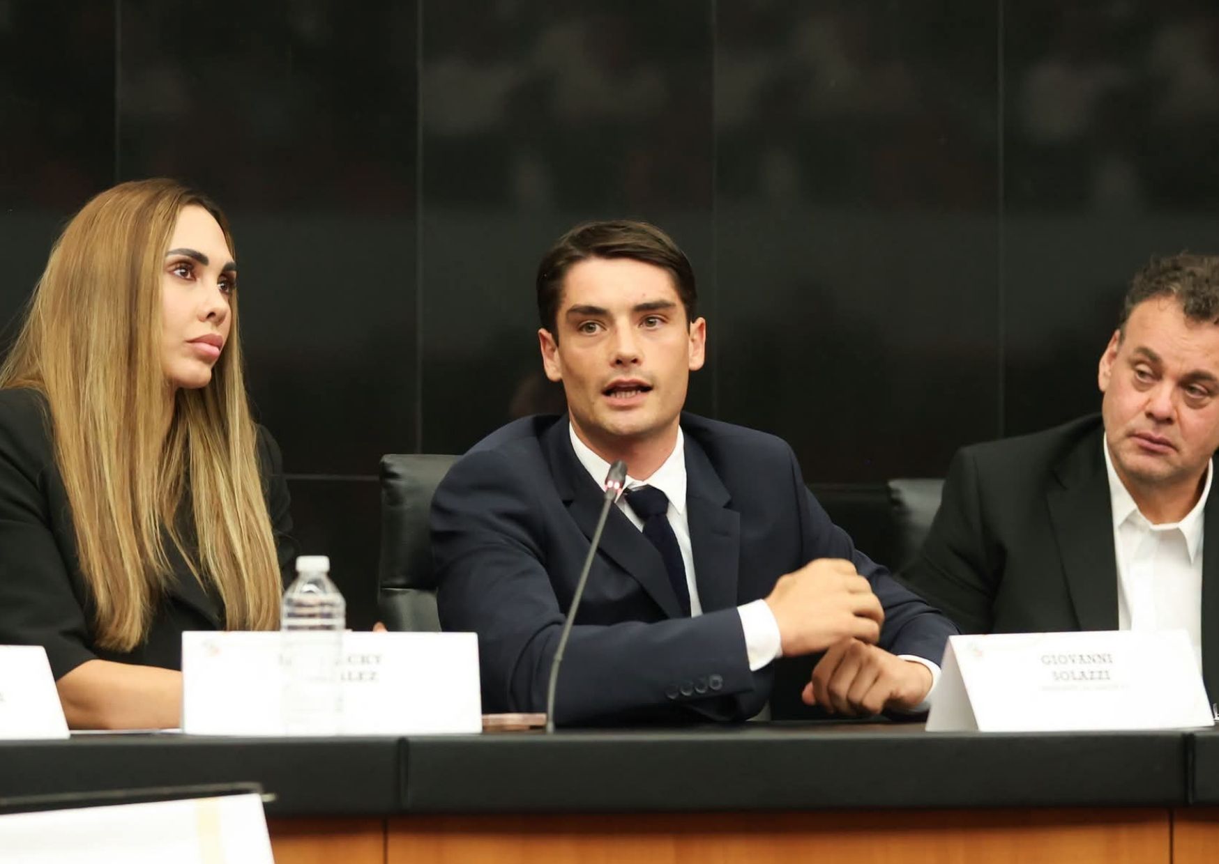Giovanni Solazzi defendió en el Senado el regreso del ascenso por mérito deportivo.