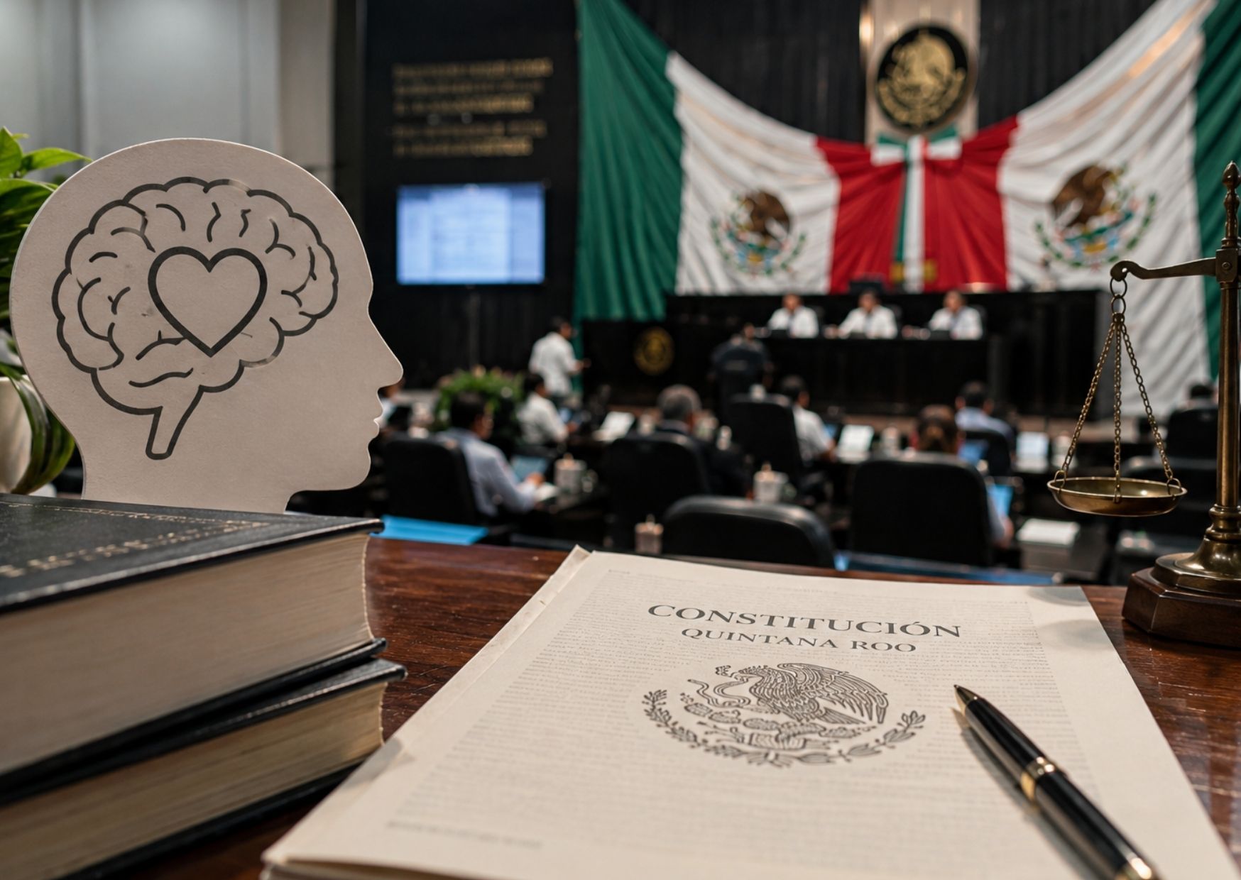 La iniciativa busca incorporar expresamente la salud mental y emocional al artículo 13 constitucional.