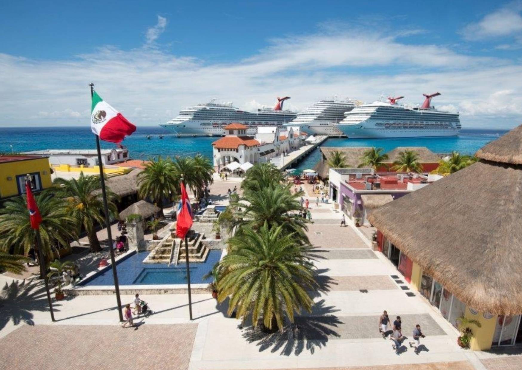 Cozumel concentra seis cruceros durante la jornada del 24 de septiembre.