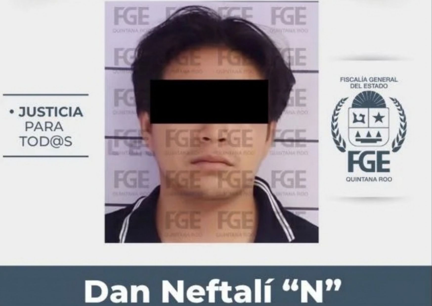 Dan Neftalí “N” es investigado por tres delitos derivados del ataque ocurrido en Caobas.